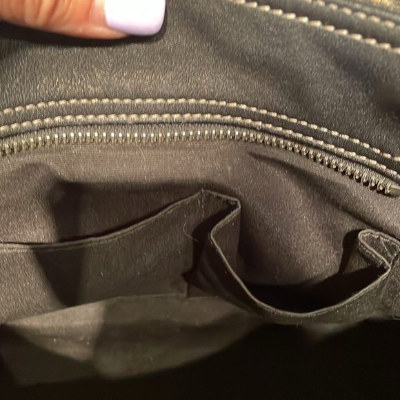 Coach Soho Y2k Black Leather Shoulder Bag EUC - Picture 11 of 11